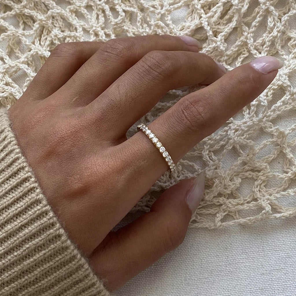 Minimal Crystal Ring