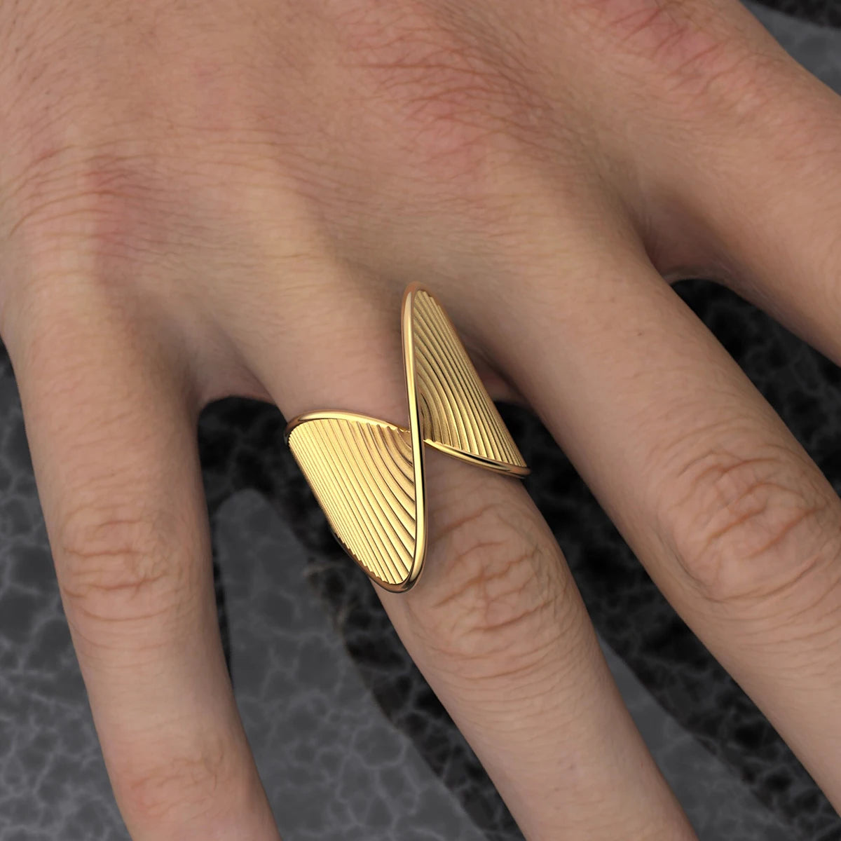Golden Tide Ring