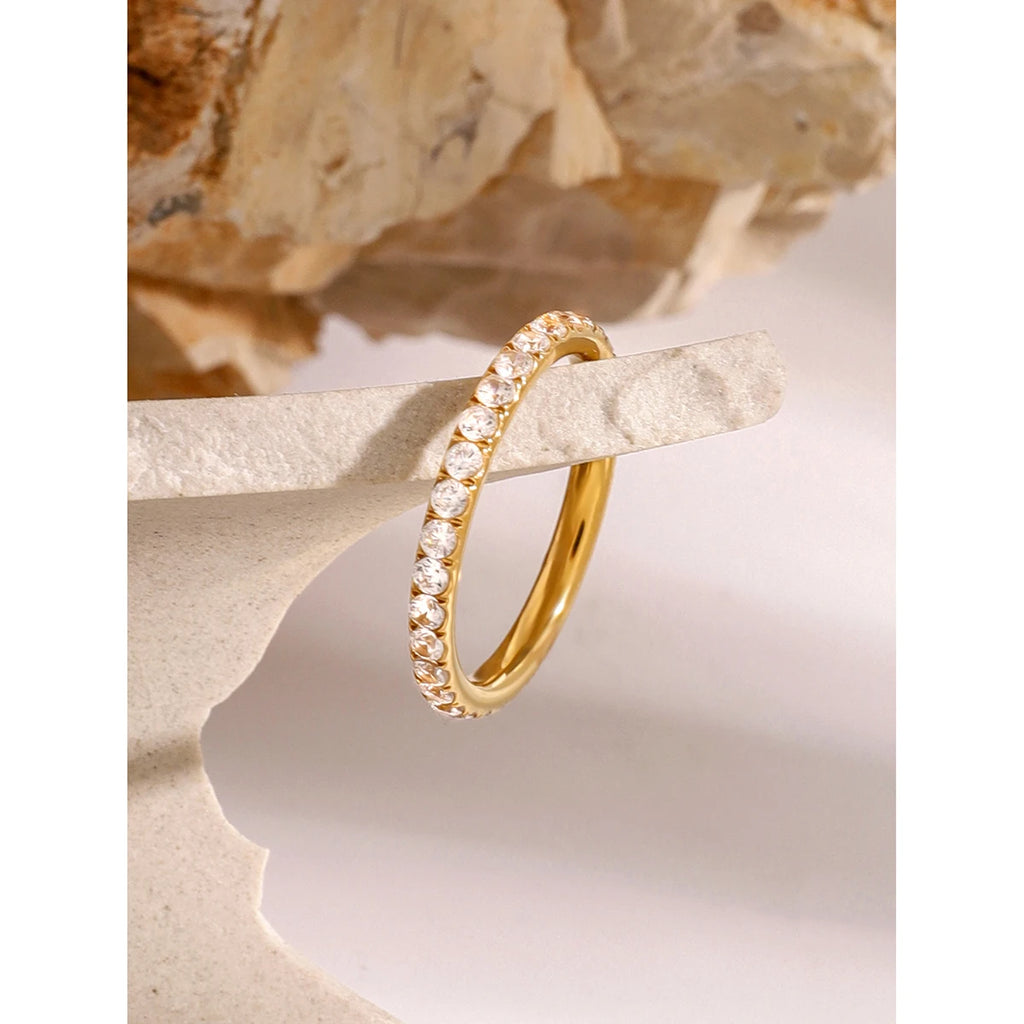 Minimal Crystal Ring