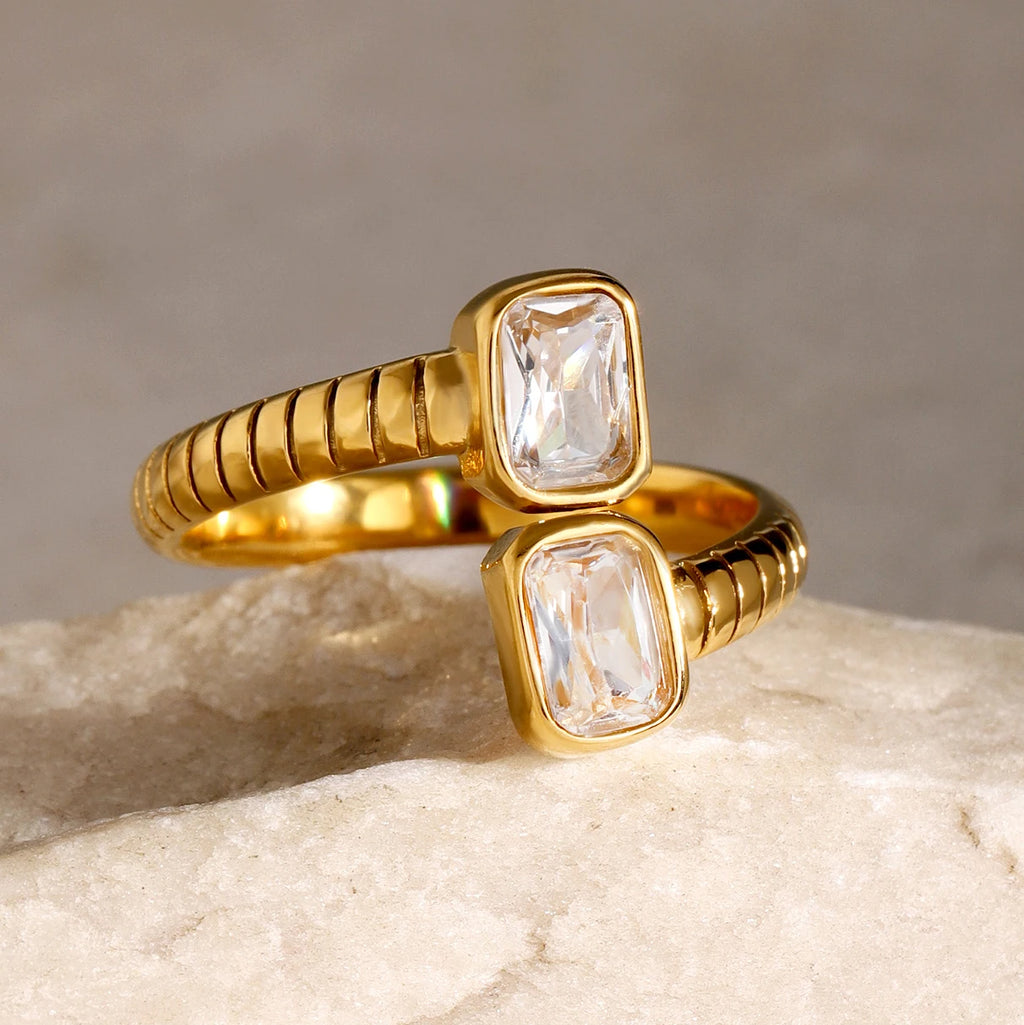 Zirconia Open Ring
