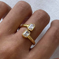 Zirconia Open Ring