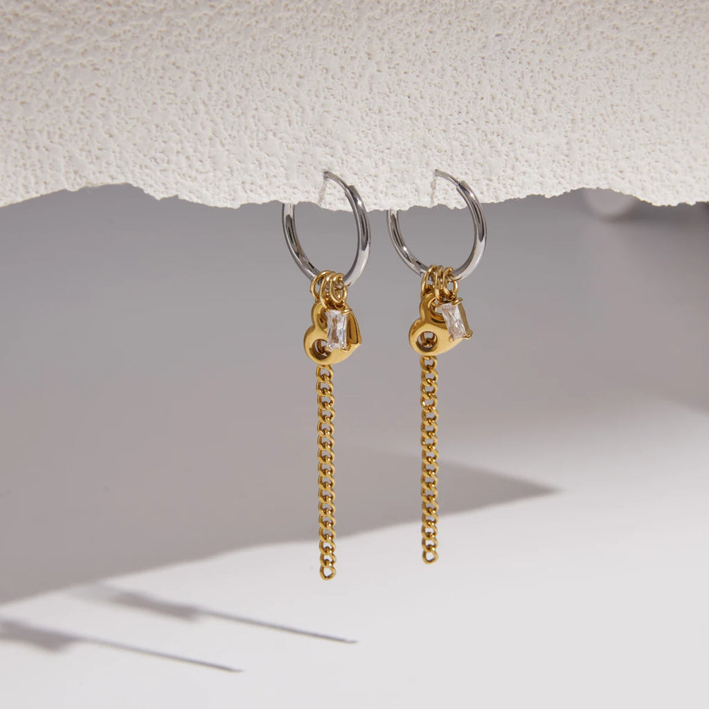 Amour Heart Earring