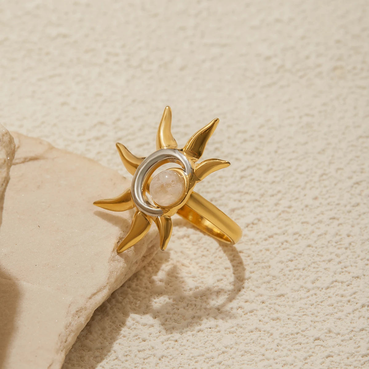 Golden Sun Ring
