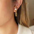 Golden Chain Earrings