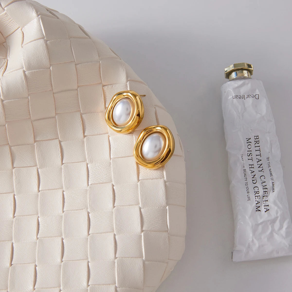 Golden Moon Earrings