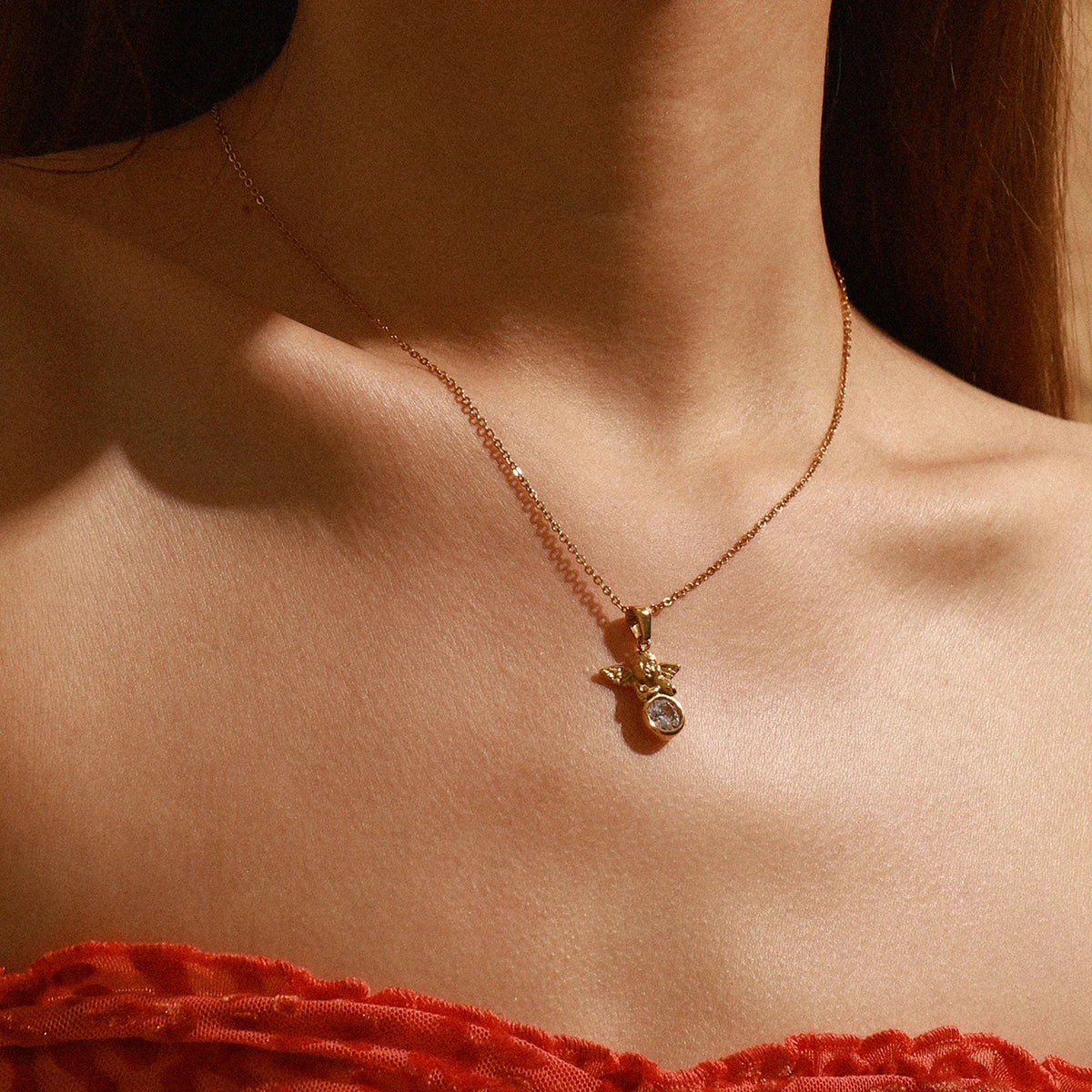 Gold Melina Necklace
