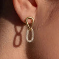 Infinity Spark Earrings