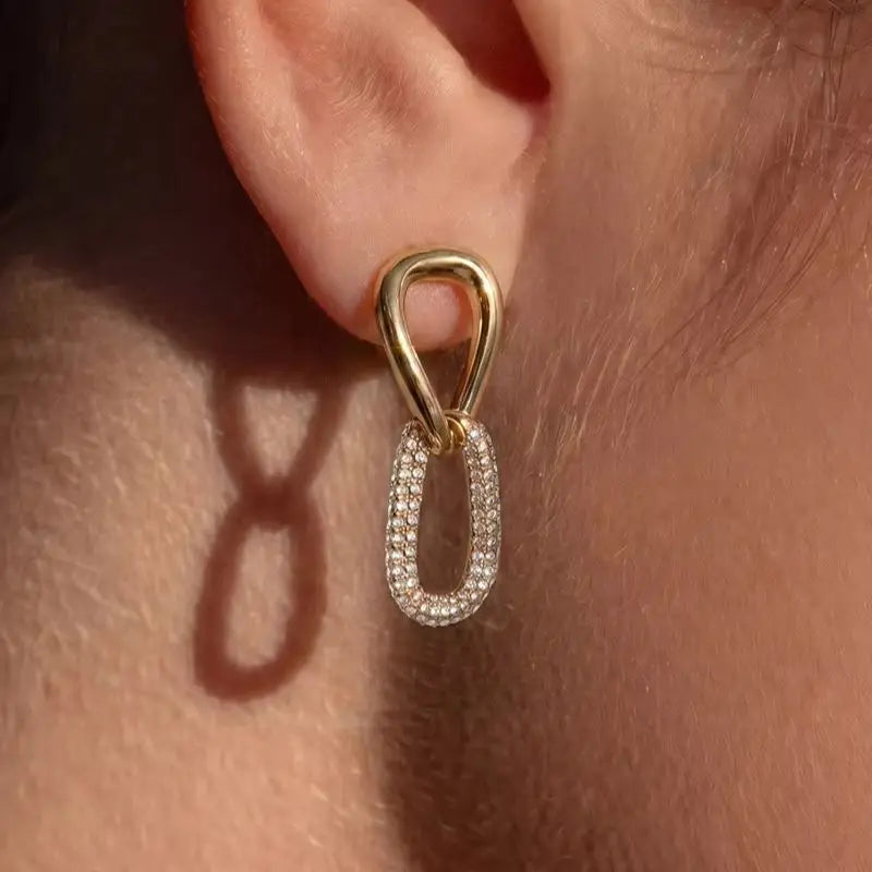 Infinity Spark Earrings