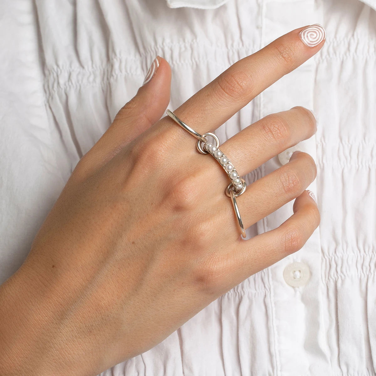 Silver Unity Ring