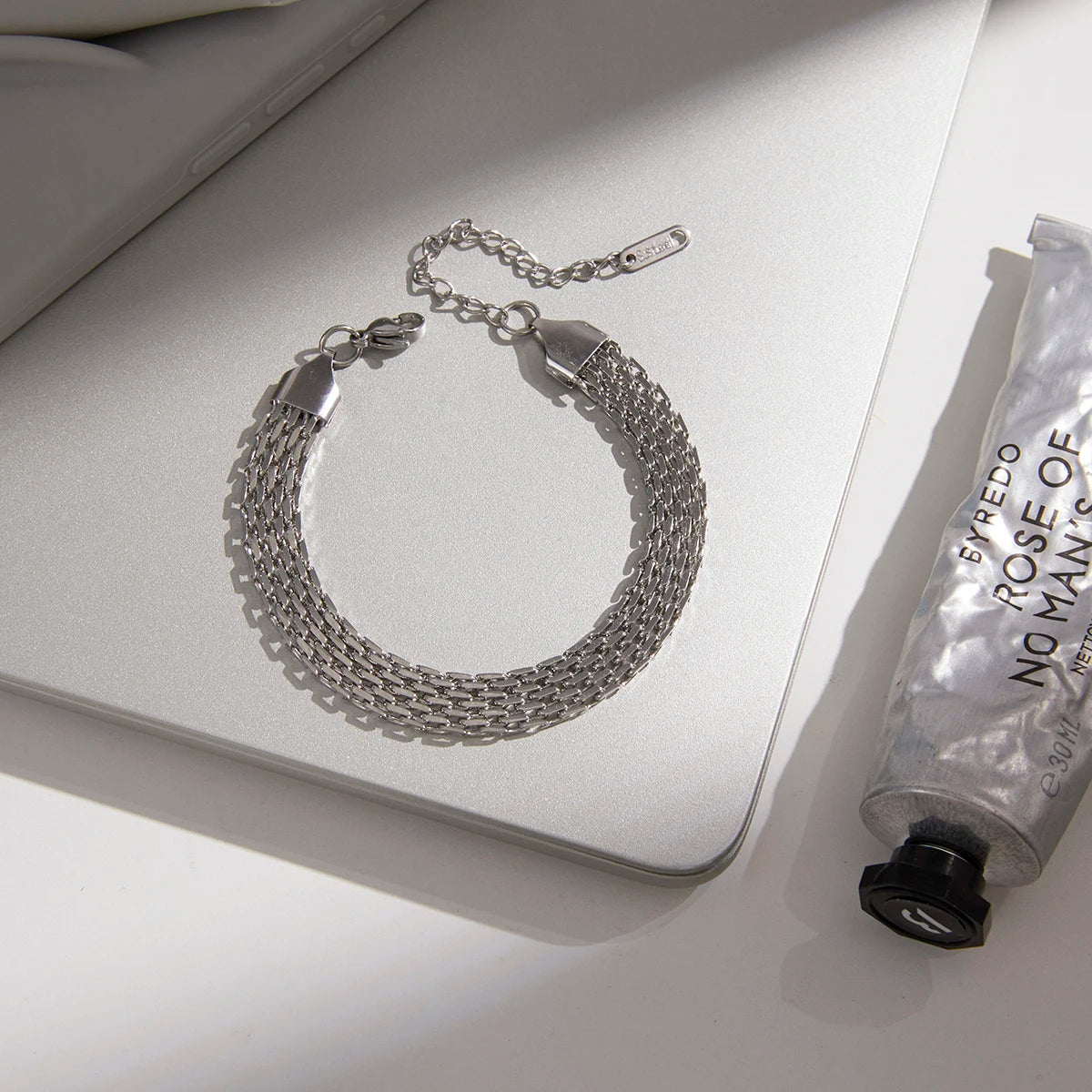 Silver weave Bracelet