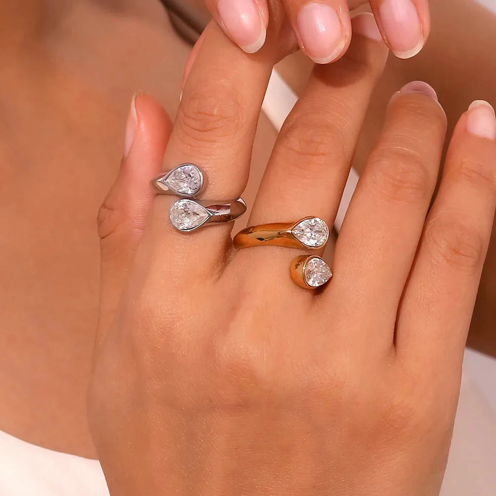 Luna Drop Ring