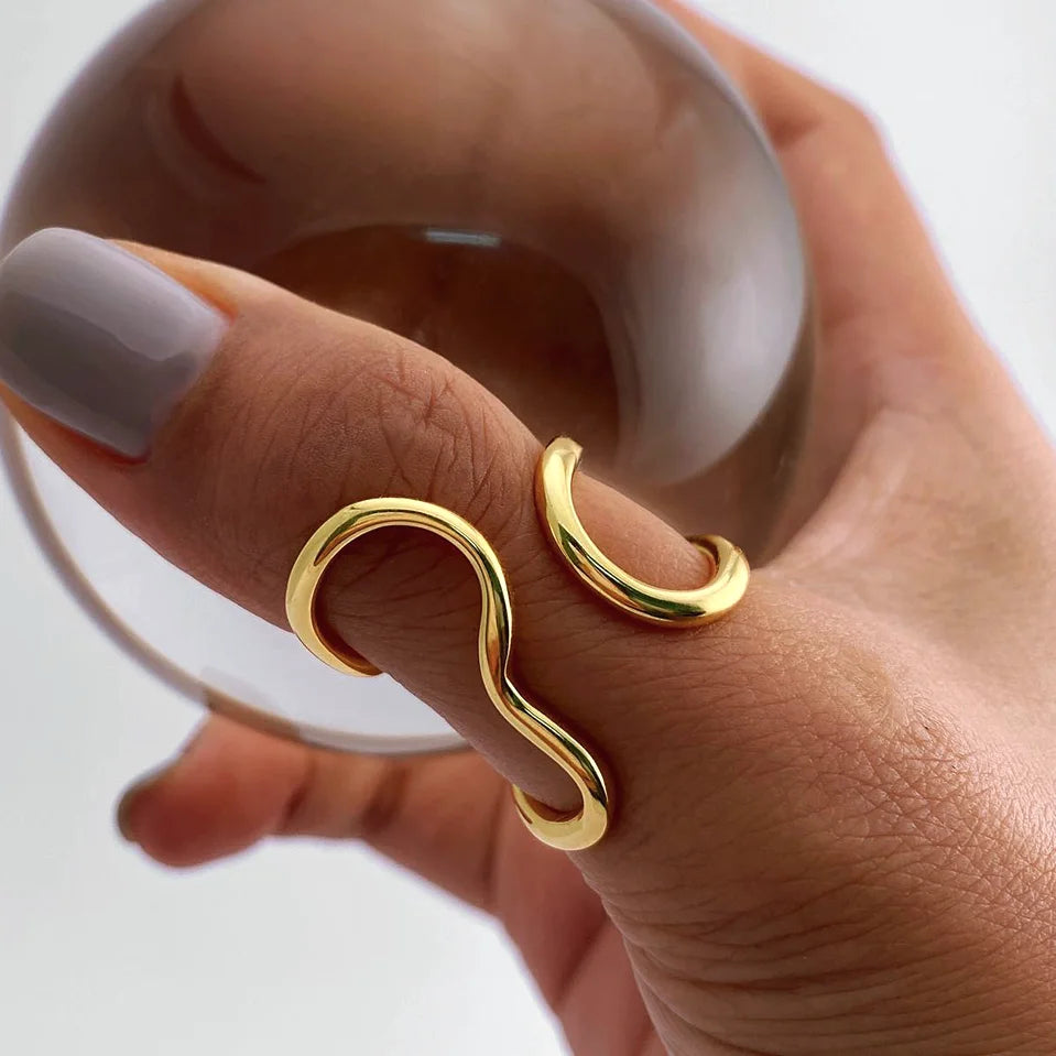 Wave Wrap Ring