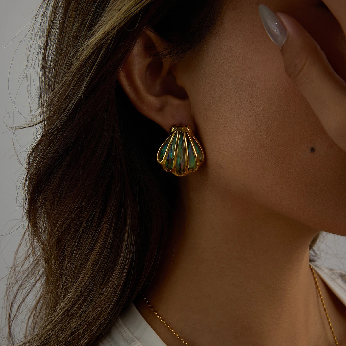Mermaid Shell Earrings