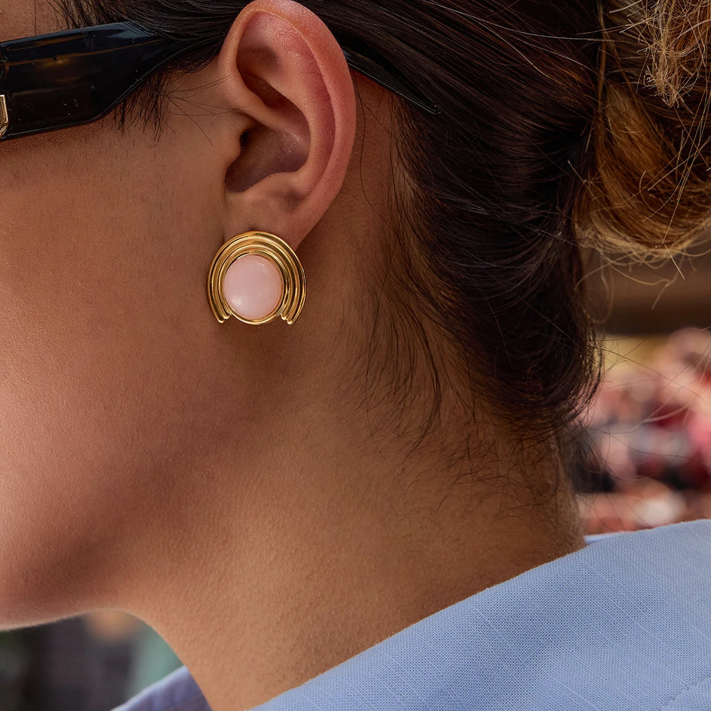 Rose Glow Earrings