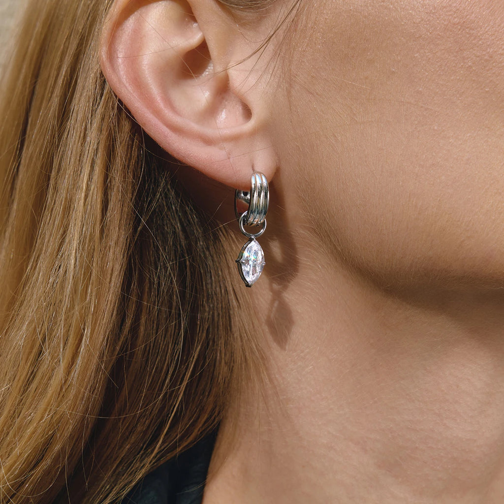 Silver Rain Earrings