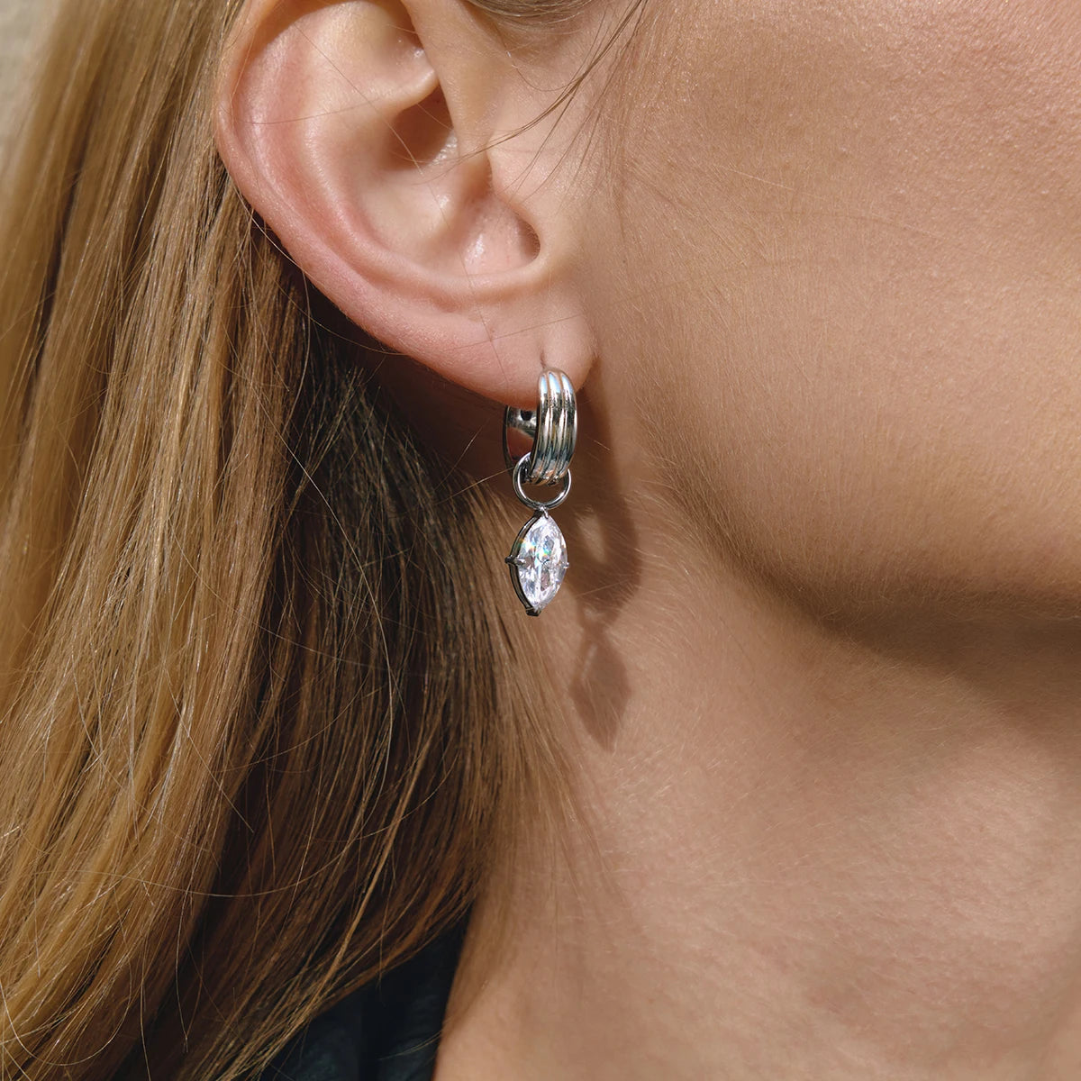 Silver Rain Earrings