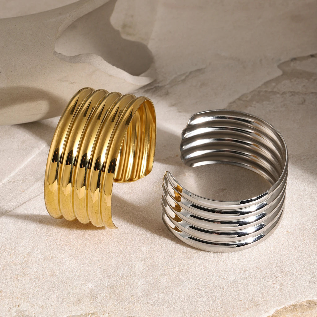 Golden Luxe Cuff Bracelet