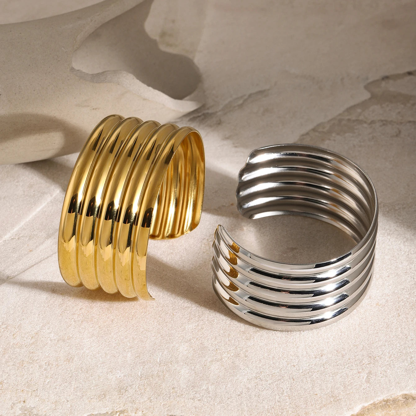 Golden Luxe Cuff Bracelet