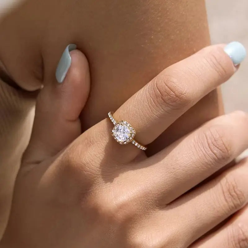 Princess Cut Ring