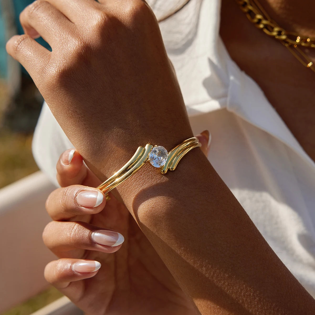 Ariana Open Bracelet