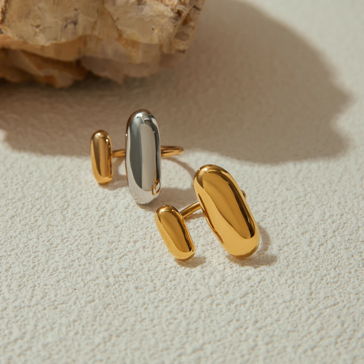 Oval Two Tone Ring
