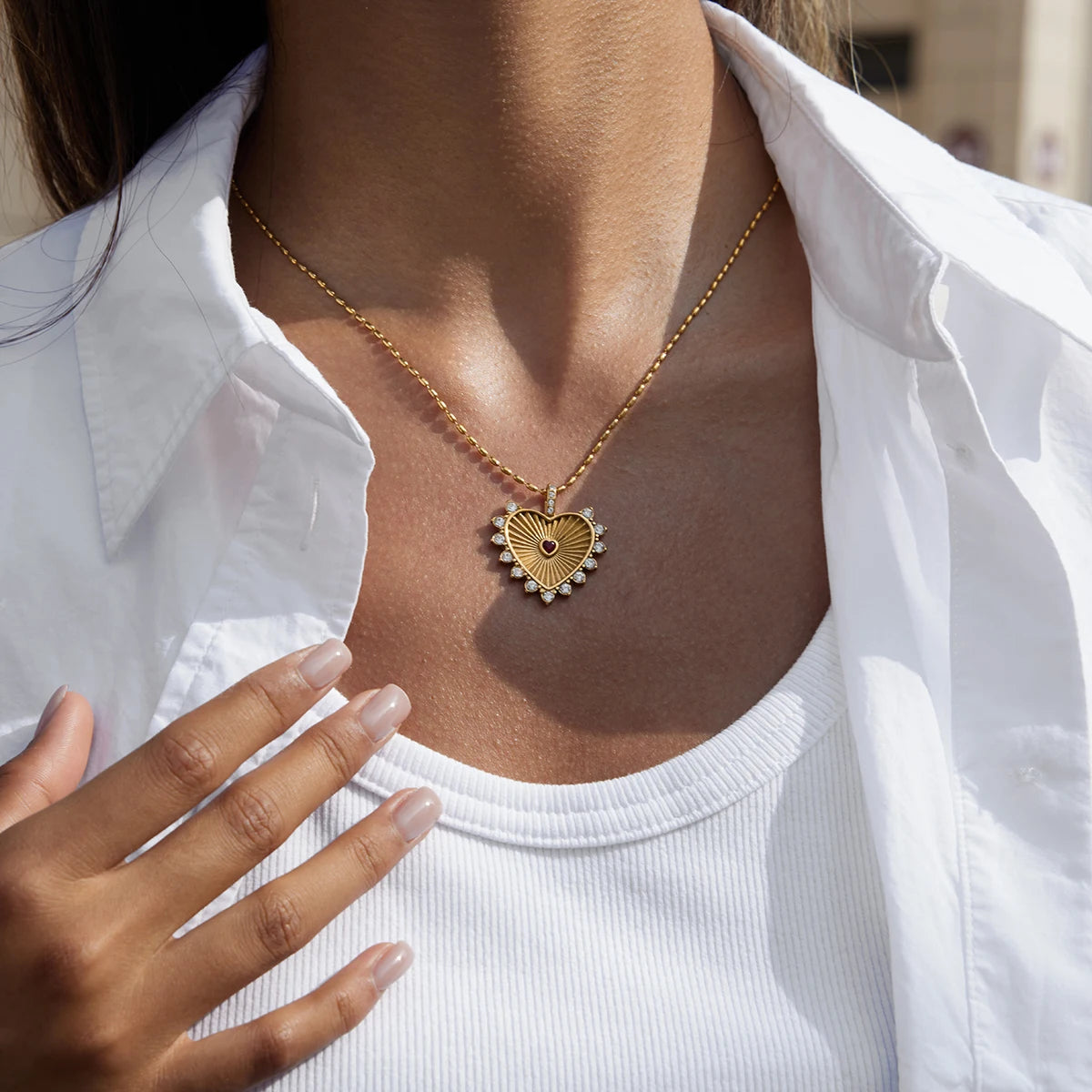 Amora Heart Necklace