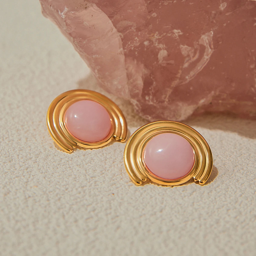 Rose Glow Earrings