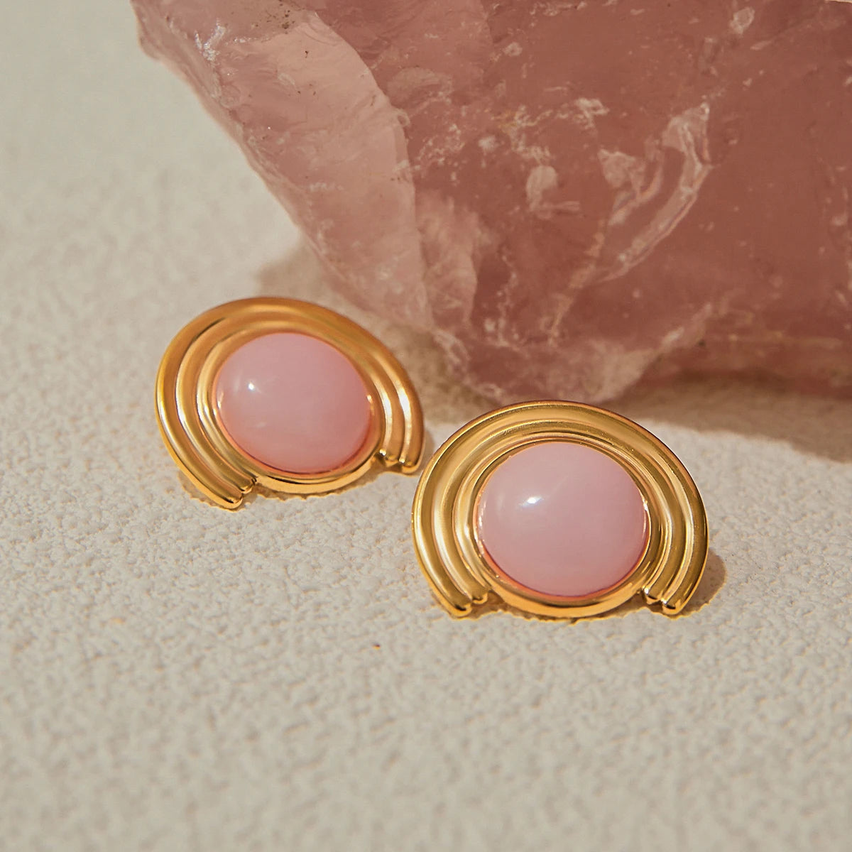 Rose Glow Earrings