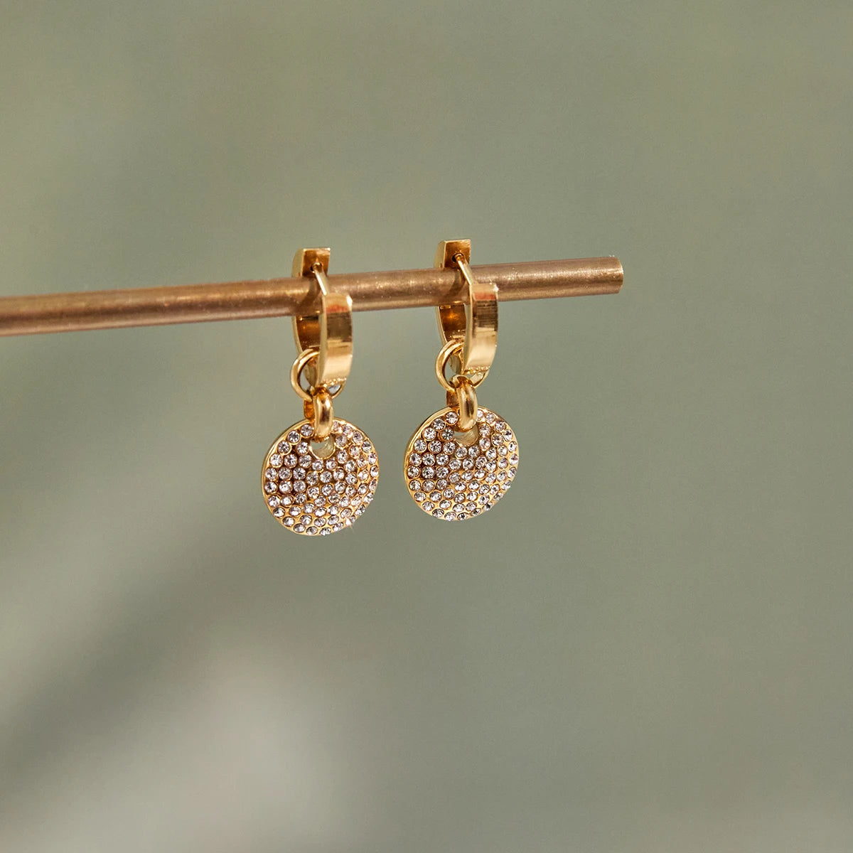 Crystal Halo Earrings