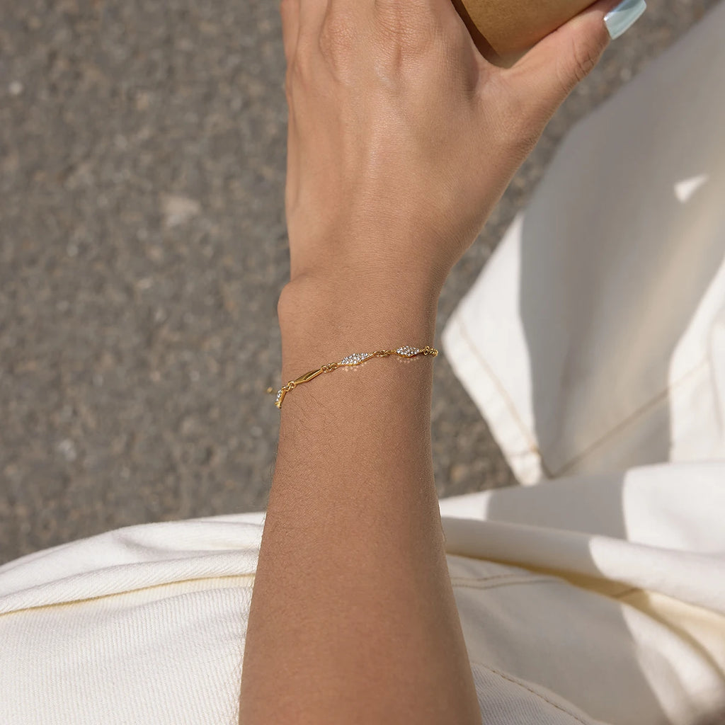 Golden Link Bracelet