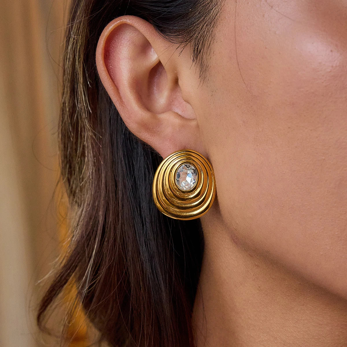 Golden Halo Earrings