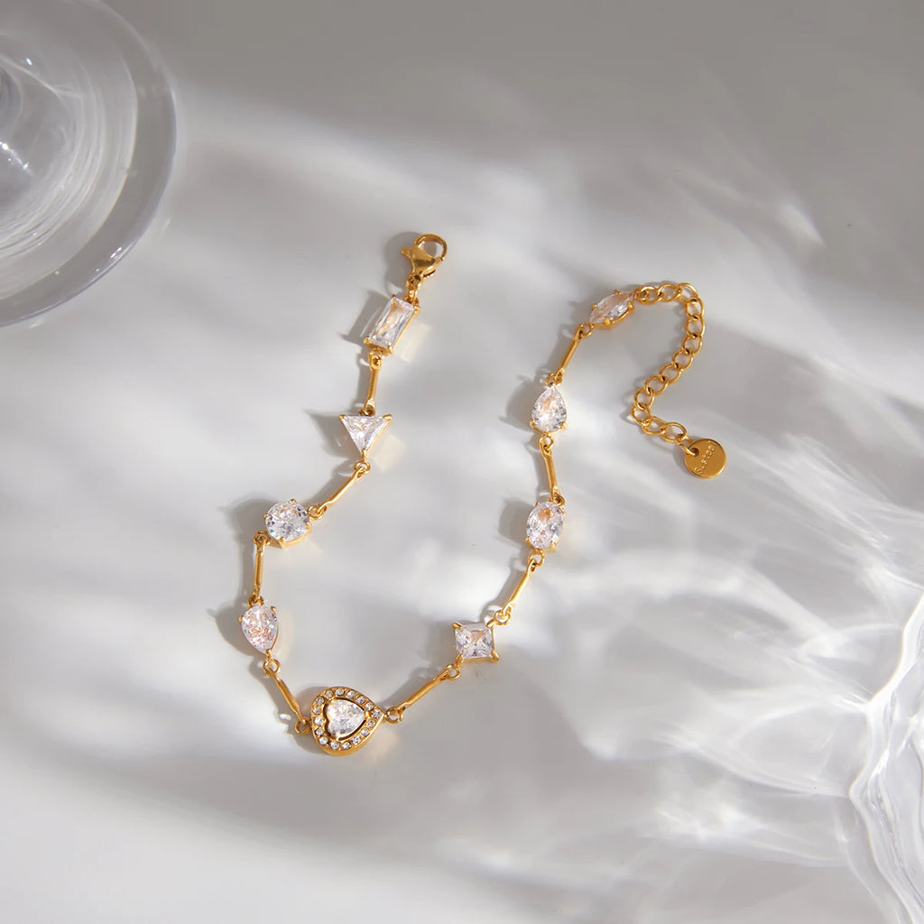 Golden Heart Bracelet