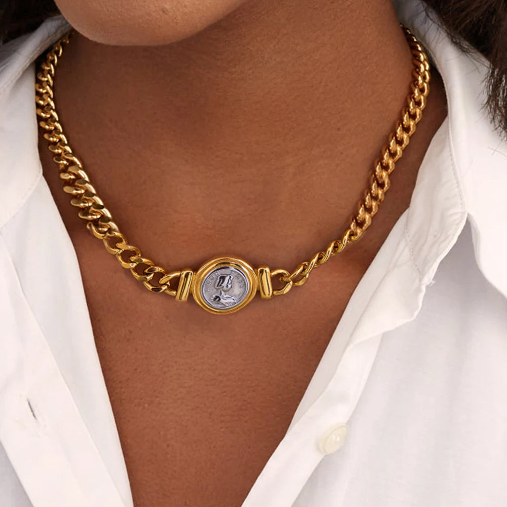 Vintage Coin Necklace