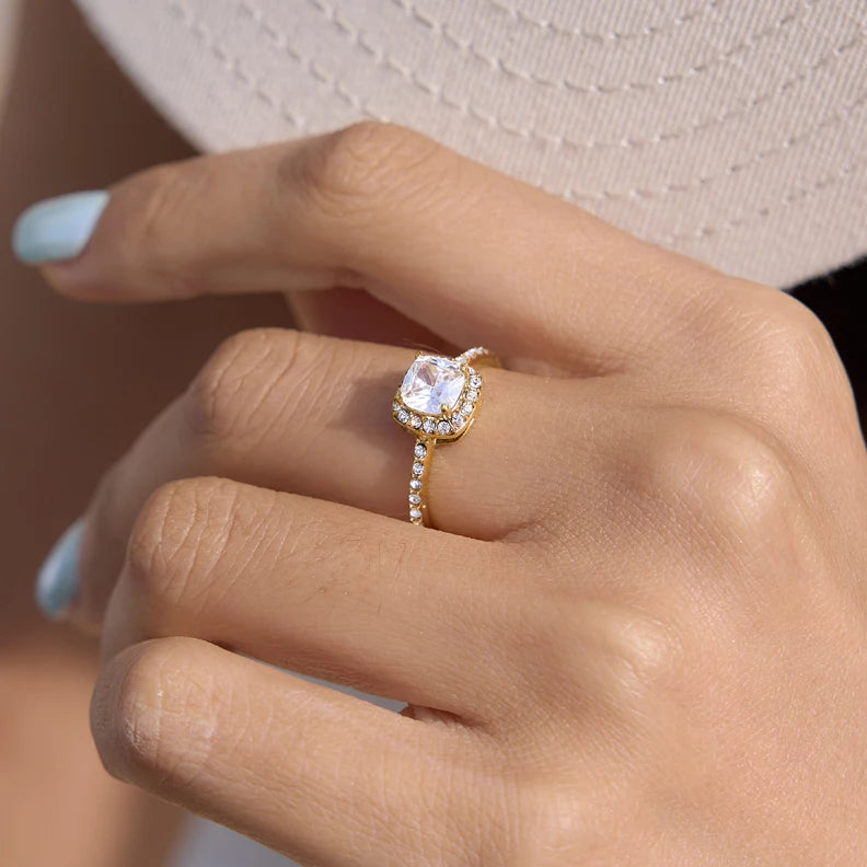 Princess Cut Ring