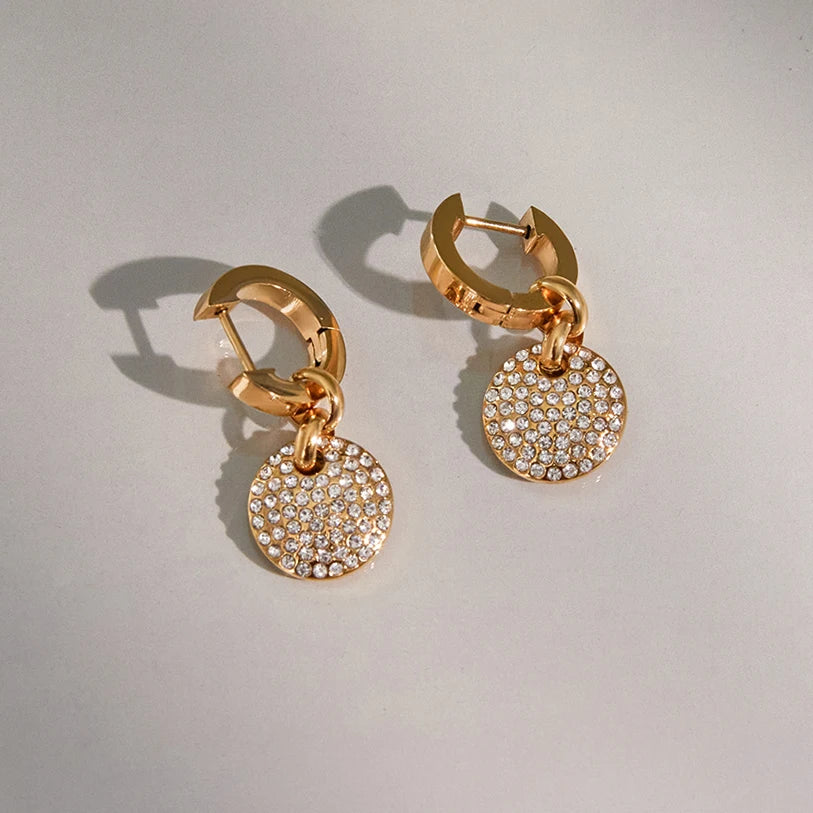 Crystal Halo Earrings