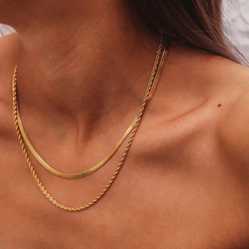 Layered Glow Necklace