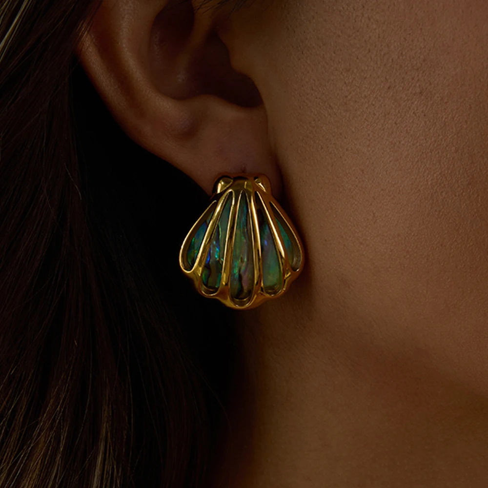 Mermaid Shell Earrings
