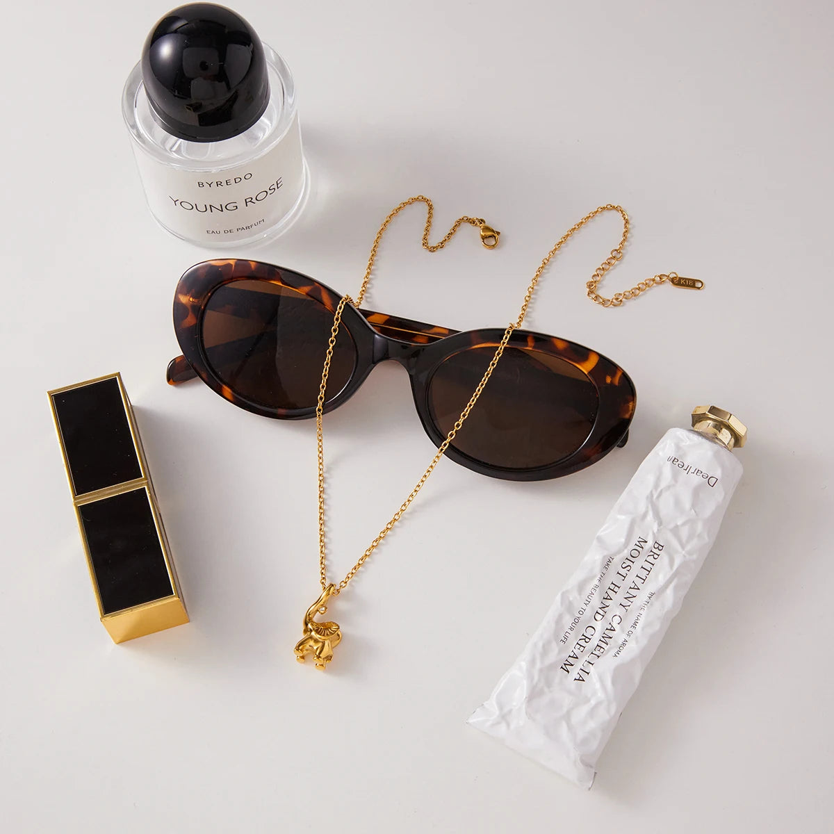 Golden elephant Necklace