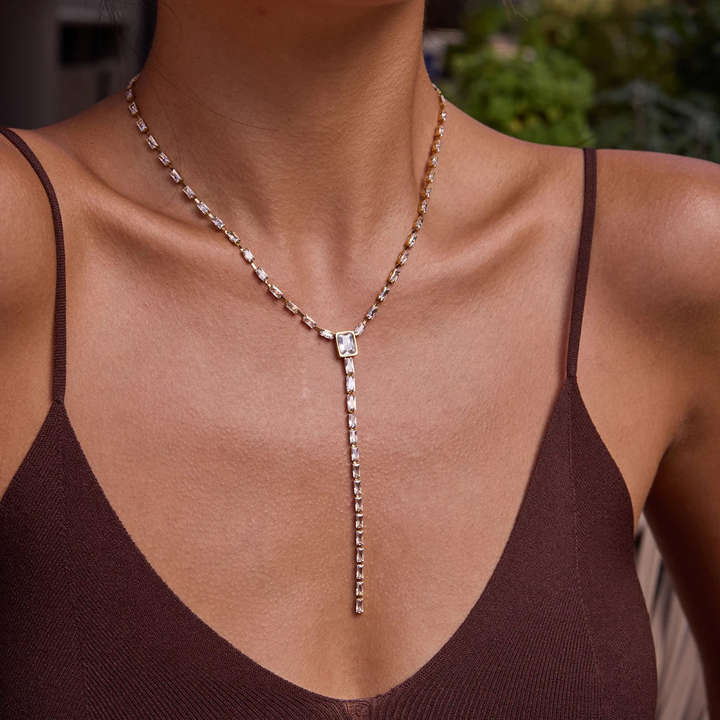 Cassie Y Necklace