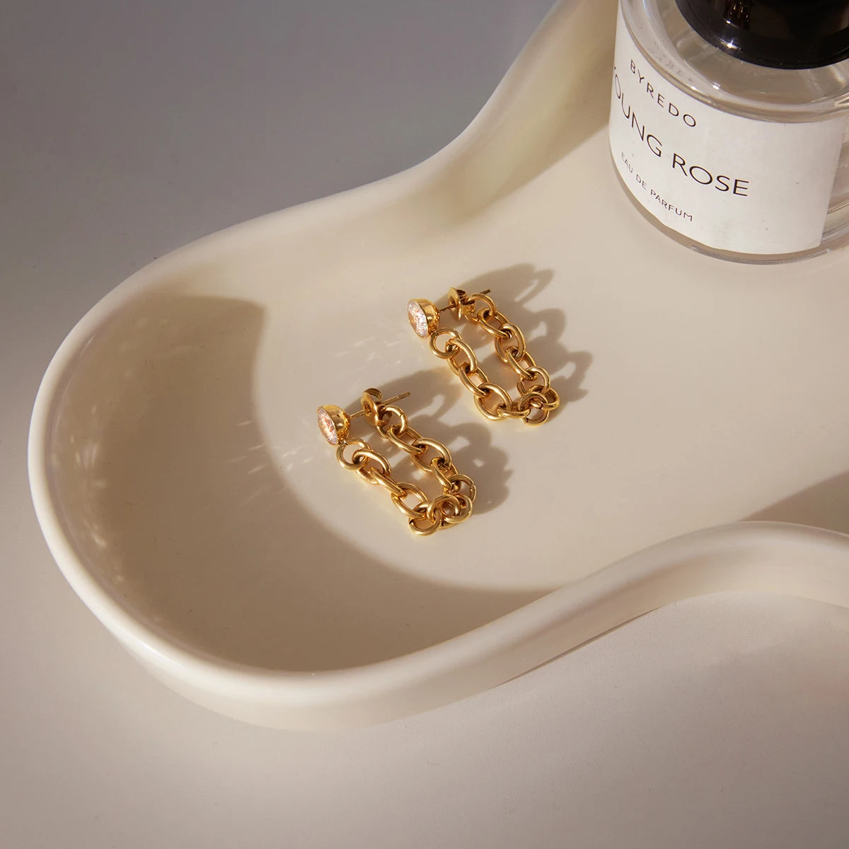 Golden Chain Earrings