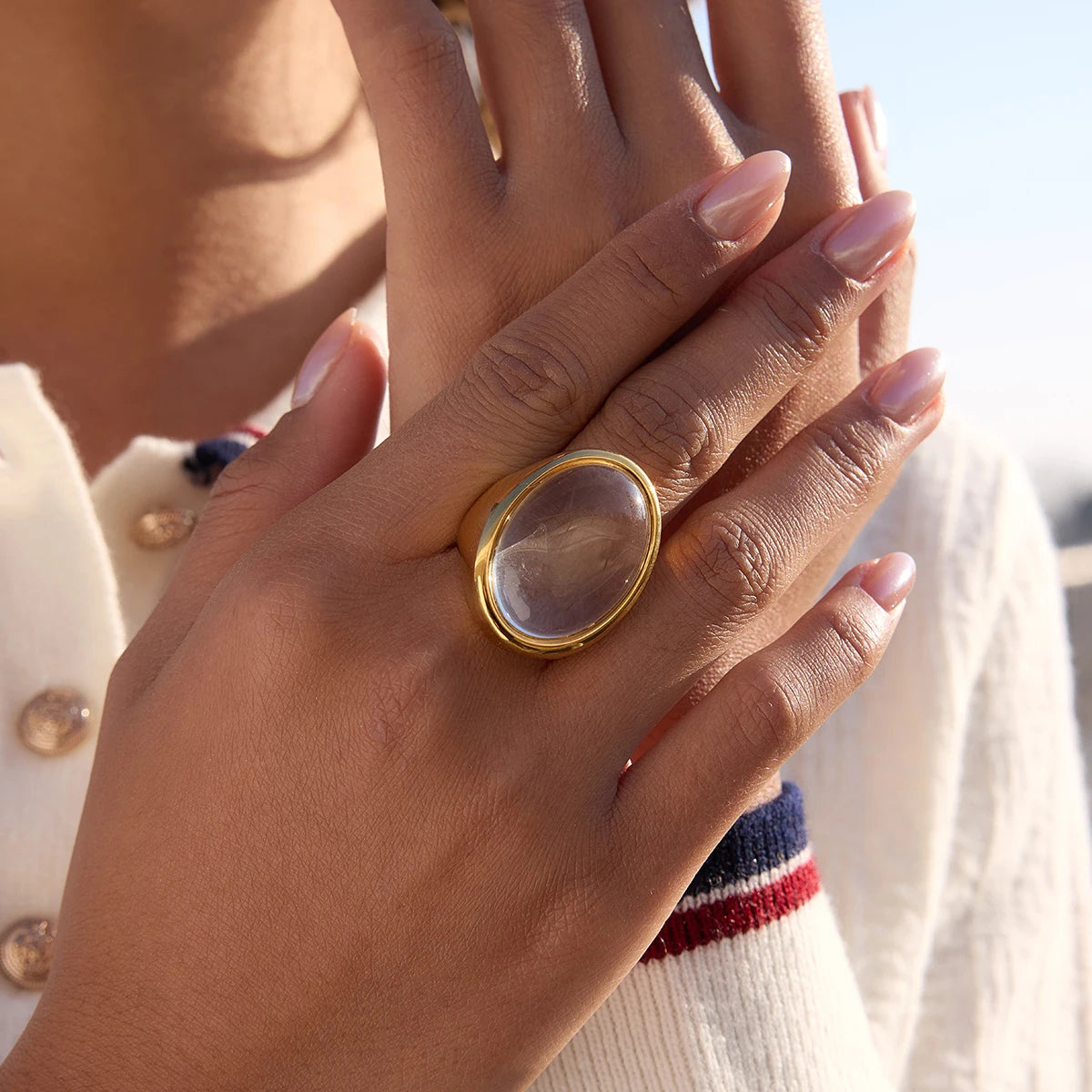 Moonstone Ring