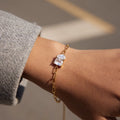 Crystal Cube Bracelet