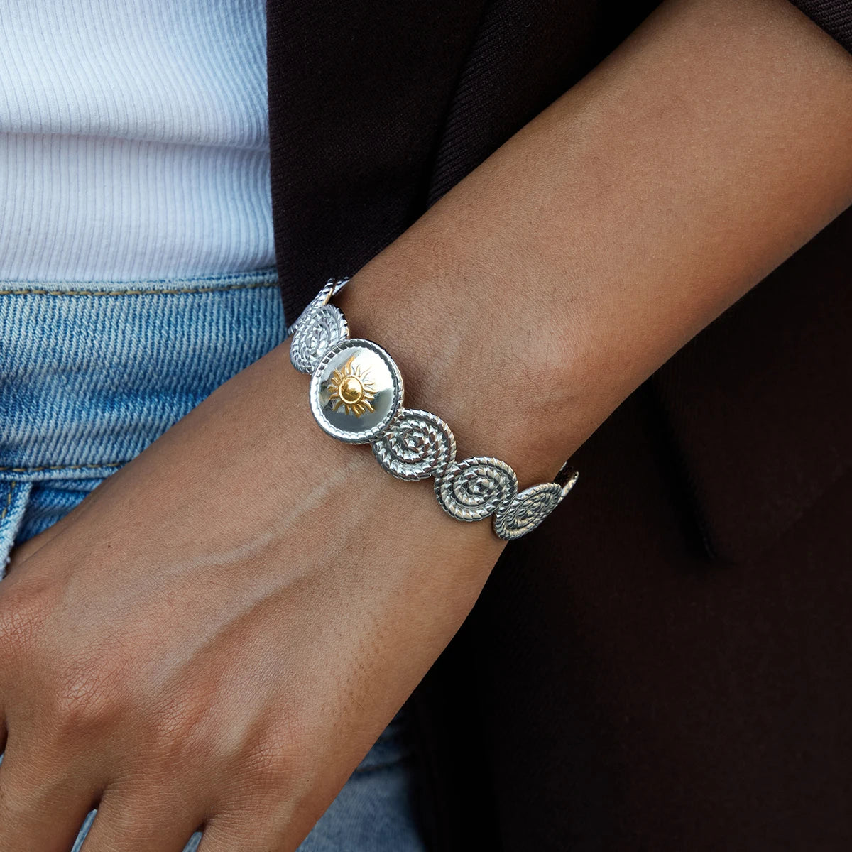 Silver Saphir Bracelet