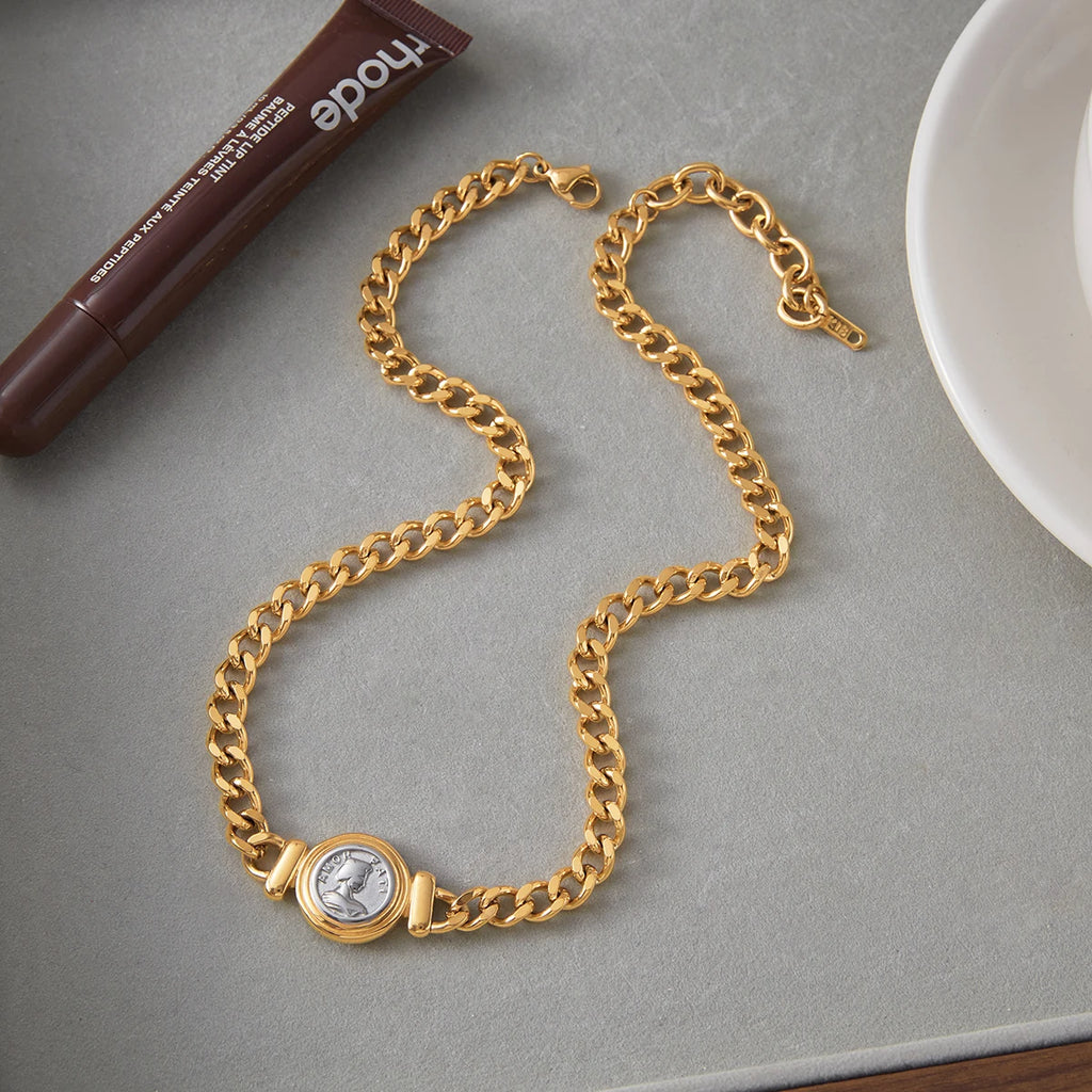 Vintage Coin Necklace