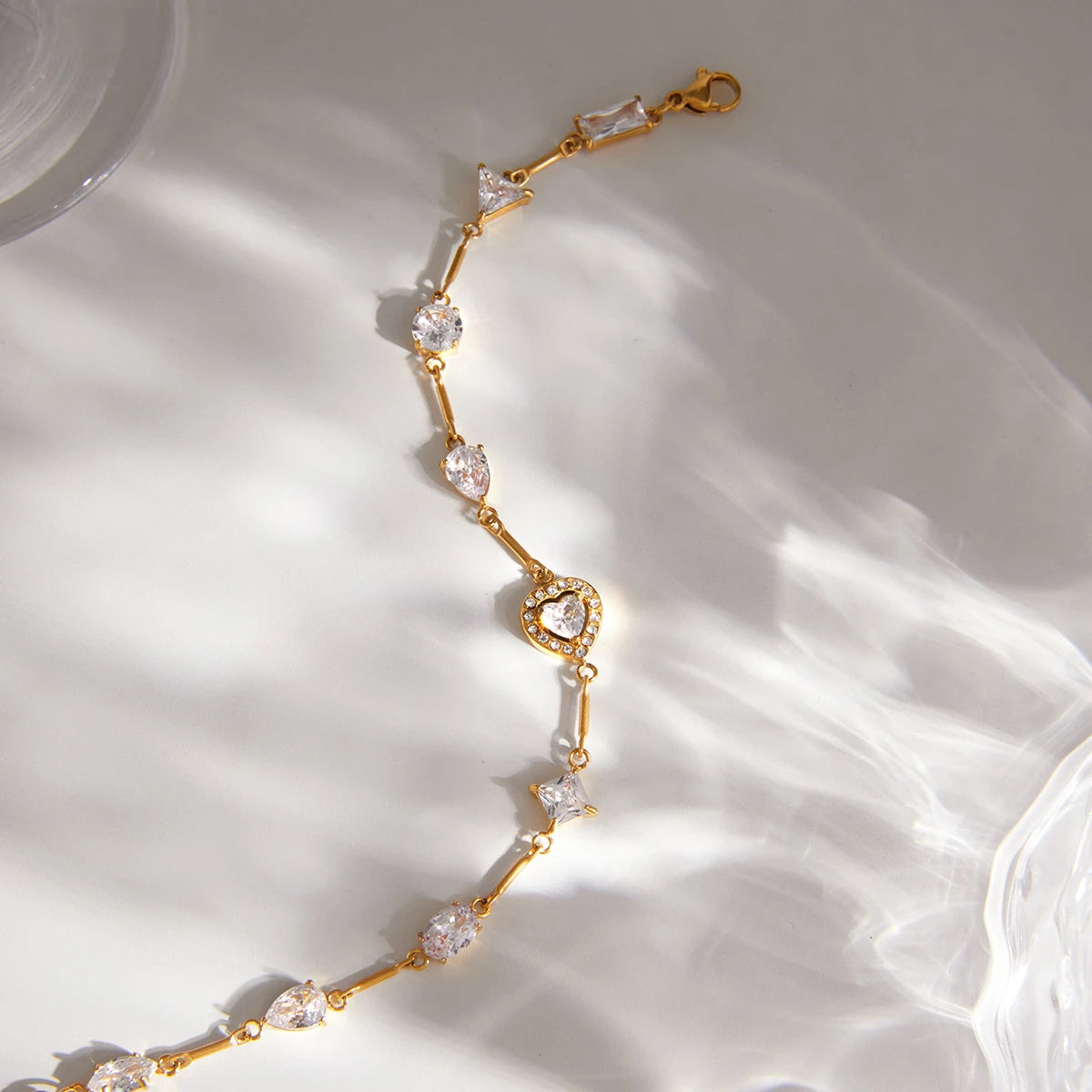 Golden Heart Bracelet