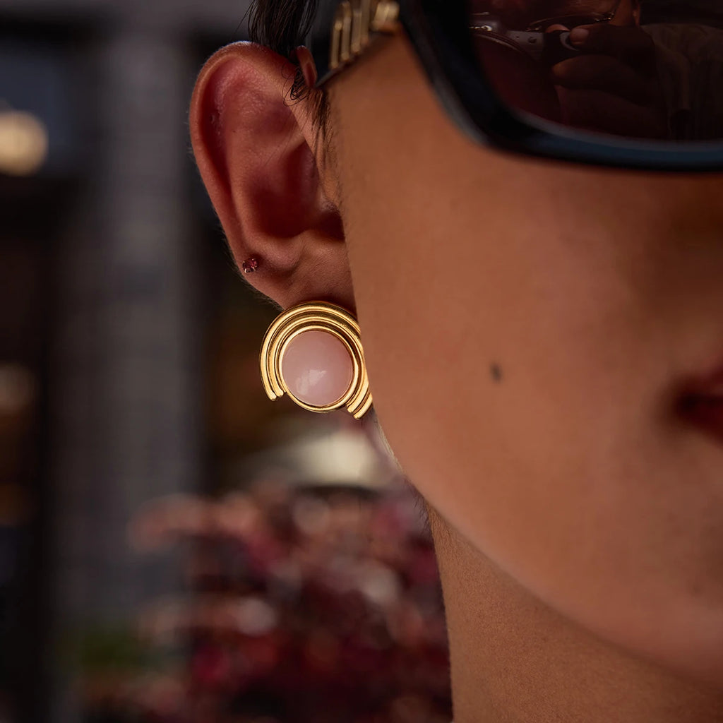Rose Glow Earrings