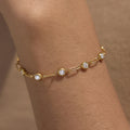 Golden Diamond Bracelet