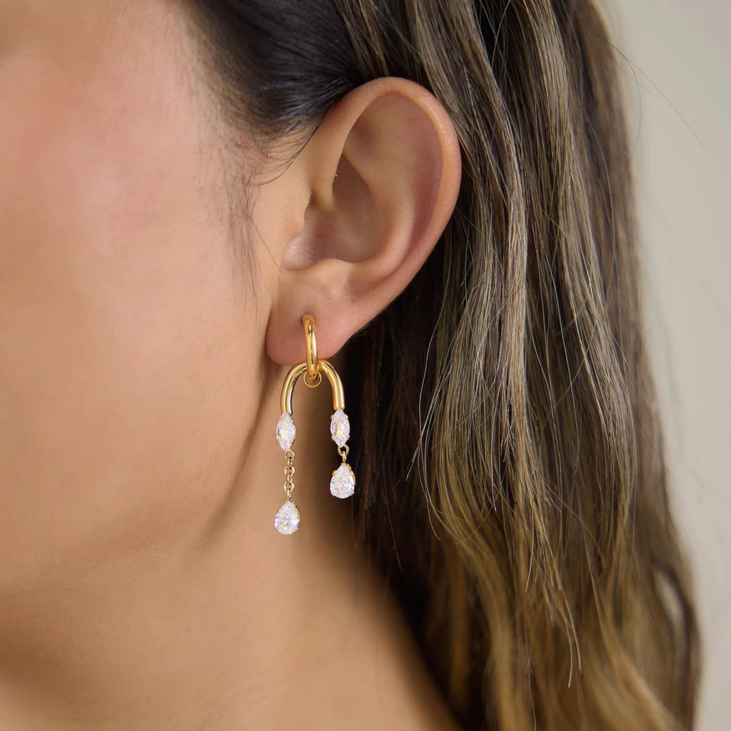 Crystal Drop Earrings
