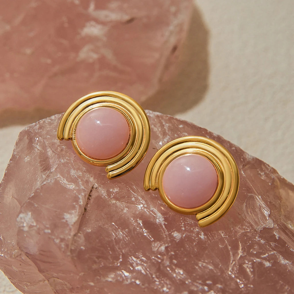 Rose Glow Earrings