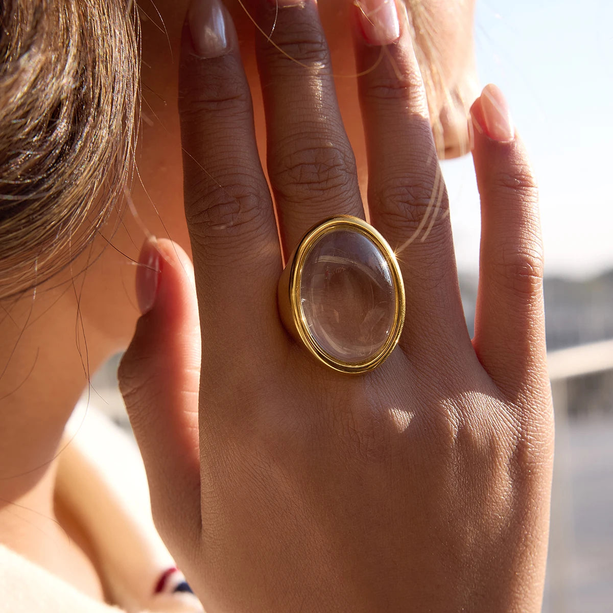Moonstone Ring
